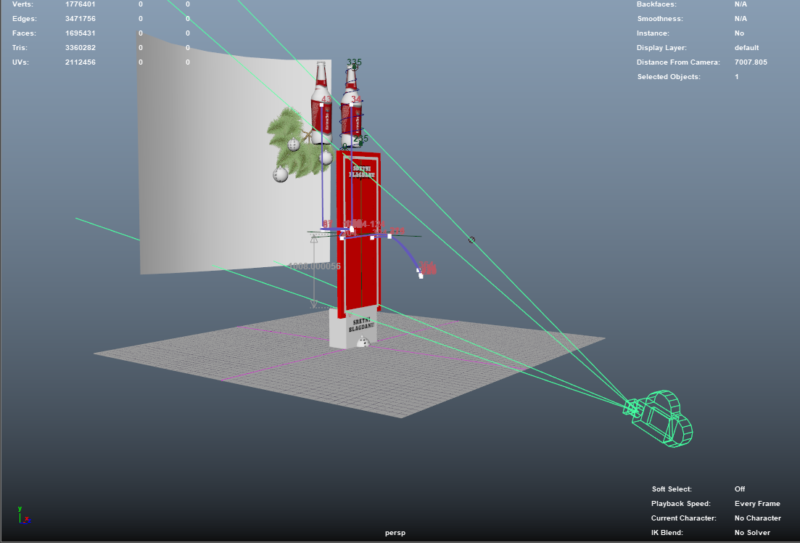 anamorphic 3D visualizations 